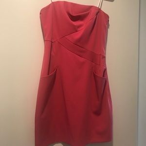 A.B..S. by Allen Schwartz Pink Cocktail Dress Sz 6